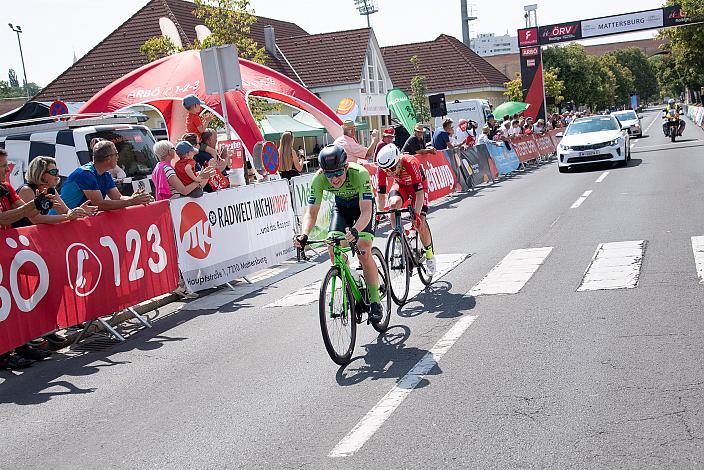 Timon Loderer (GER, Hrinkow Advarics), Stefan Pöll (AUT, RC ARBÖ Raiffeisen Feld am See) Radsport, Herren Radliga, 60. Burgenland Rundfahrt