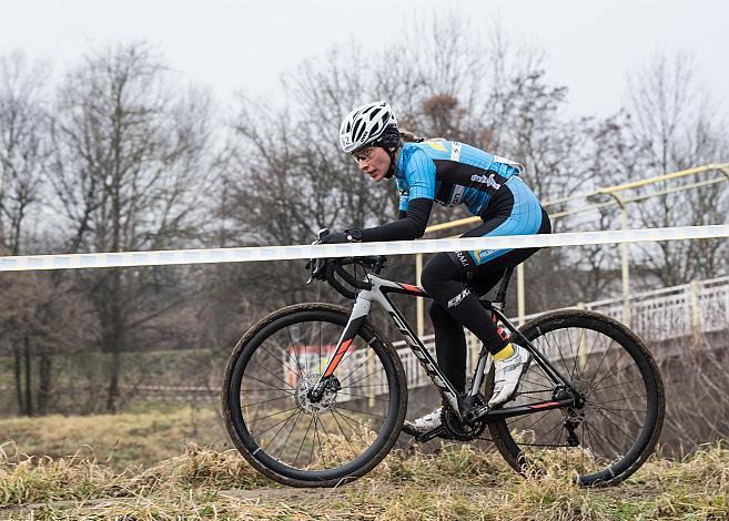 07.01.2018, St. Pölten, AUT, Rad Querfeldein Staatsmeisterschaft Elite Damen, 2018, St. Pölten, Niederösterreich, im Bild Silke Mair (AUT, RC ARBÖ Felbermayr Wels) //  during cycling cross championship, St. Pölten, Niederöste