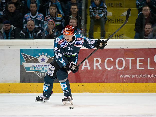 Matthias Iberer, Linz  Bozen, EHC Liwest Black Wings Linz vs HCB Suedtirol, Bozen