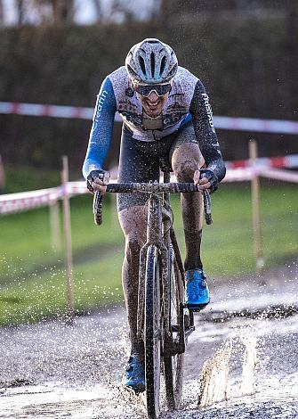 1. Platz Bram Merlier (BEL, Creafin-Fristads) Sieger, 11. Int. SPARKASSEN Radquerfeldein GP Stadl-Paura - Int. UCI C2 - 8. Dezember 2019