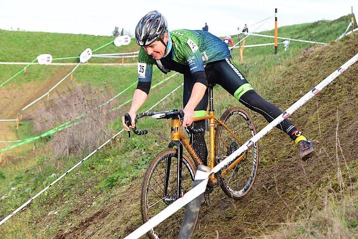 Wolfgang Spatt (AUT, Hrinkow Bikes Steyr), Radquerfeldein GP um das Sportzentrum Gunskirchen, Rad Cyclo Cross,