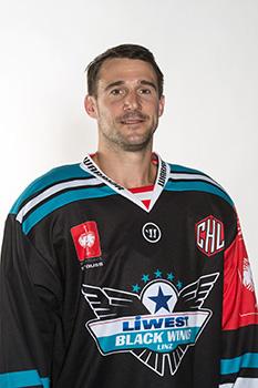 #15 Brett McLean, CAN, Stürmer, Forward, EHC Liwest Black Wings Linz
#15 Brett McLean, CAN, StÃ¼rmer, Forward, EHC Liwest Black Wings Linz