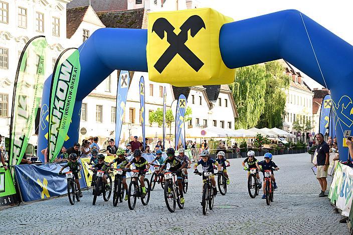27. Int. ASVÖ - HRINKOW City Kriterium Steyr, MTB-Nachwuchs vom Laufrad bis U17, ÖRV, Radsport, Mountainbike, ELITE Rennrad