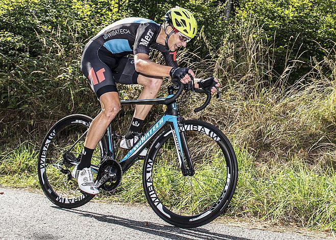 Maciej Paterski (POL, Wibatech) 3. Etappe, Einzelzeitfahren, , Krumau - Klet, Cesky Krumlov -Klet, Tour of South Bohemia, Okolo jiznich Cech,