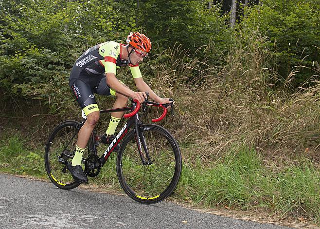 Jannik Steimle (GER, Team Vorarlberg Santic)  3. Etappe, Einzelzeitfahren, , Krumau - Klet, Cesky Krumlov -Klet, Tour of South Bohemia, Okolo jiznich Cech,