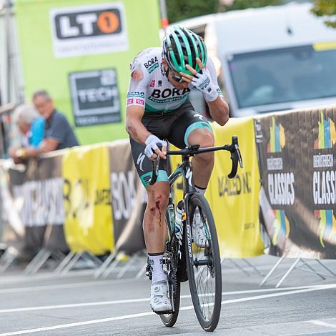 Lukas Pöstlberger (AUT, Bora - Hansgrohe) Innenstadtkriterim Wels, Radsport, Kriterium