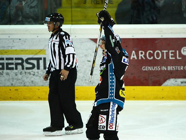 Marc-Andre Dorion, Linz feiert EHC Liwest Black Wings Linz vs Dornbirner EC