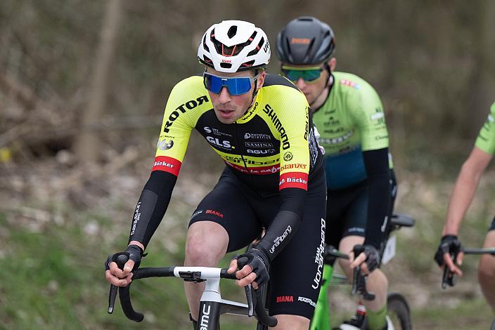 Lukas Meiler, GER (Team Vorarlberg) Herren Elite, U23, Radliga, 62. Radsaison-Eröffnungsrennen Leonding, Oberösterreich 