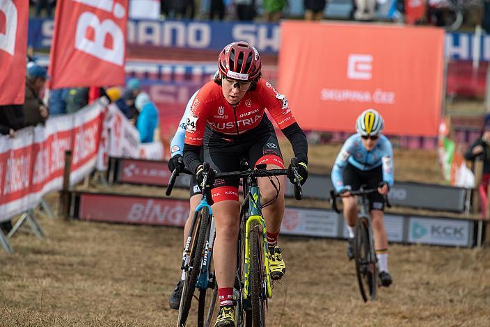 Nr.34 Nora Fischer (AUT)  Juniorinnen, UCI Cyclocross World Cup, Tabor CZ 