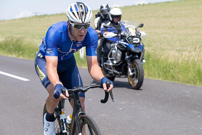 Daan Soete (BEL, Team Deschacht - Group Hens - Containers Maes) 1. Etappe Eferding - Geinberg, Int. Raiffeisen Oberösterreich Rundfahrt UCI Kat. 2.2