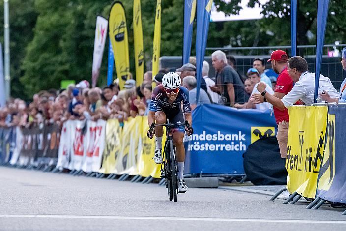 Sieger des Kriteriums Riccardo Zoidl (AUT, Team Felt - Felbermayr) 25. Welser Innestadt Kriterium 