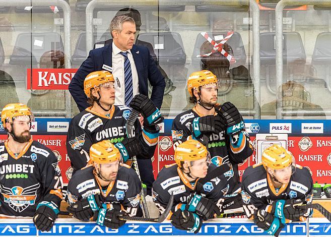 Head Coach Dan Ceman (Steinbach Black Wings 1992) Steinbach Black Wings 1992 vs HC TWK Innsbruck  , Eishockey, Bet at Home ICE Hockey League
