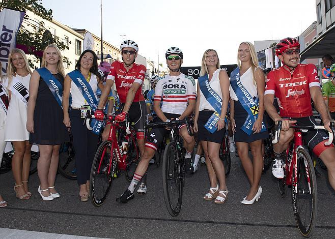 Michael Gogl (AUT, Trek - Segafredo), Lukas PÃ¶stlberger (AUT, Bora - Hansgrohe), John Degenkolb (GER, Trek - Segafredo) 20. Welser Innenstadt Kriterium