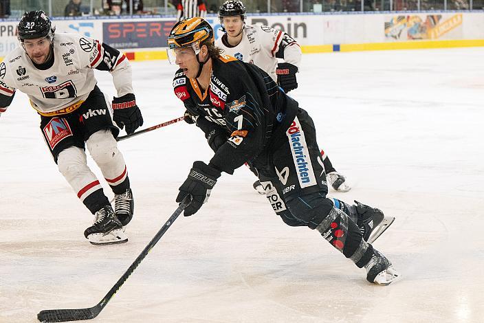 Brian Lebler (Steinbach Black Wings Linz) Steinbach Black Wings Linz vs Bemer Pioneers Vorarlberg, 40. Runde ICE Hockey League, Steinbach Black Wings Linz, Linz AG Eisarena 