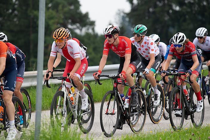 David Paumann (AUT, Team Österreich), Marco Schrettl (AUT, Team Auto Eder) 46. Int. Keine Sorgen,  Junioren Rundfahrt UCI Kat. MJ 2.1, 2. Etappe Rohrbach - Rohrbach