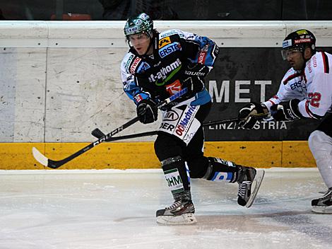 Danny Irmen, Linz, EHC Liwest Black Wings Linz vs. HC Orli Znojmo, Znaim
