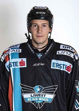 Valentin Leiler (EHC Liwest Black Wings Linz) Portraits 19/20, EHC Liwest Black Wings Linz