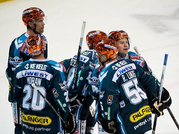 Linz feiert, EHC Liwest Black Wings Linz vs HDD Telemach Olimpija Ljubljana