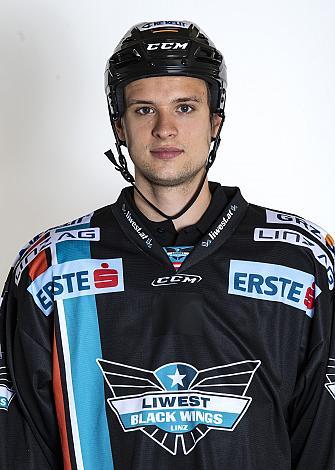 Stefan Freunschlag (EHC Liwest Black Wings Linz) Portraits 19/20, EHC Liwest Black Wings Linz