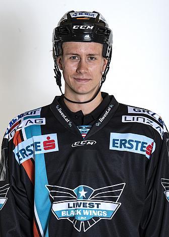 Stefan Gaffal (EHC Liwest Black Wings Linz) Portraits 19/20, EHC Liwest Black Wings Linz