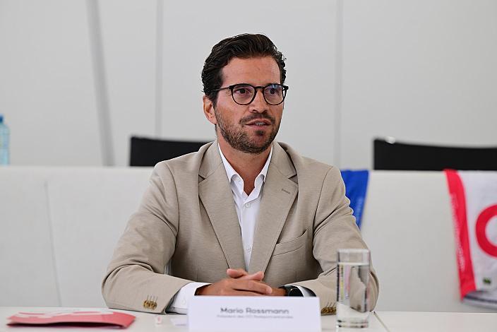 Mario Rossmann (Präsident Cycling Upper Austria, Oberösterreich)  51. OÖ Junioren Rundfahrt Pressekonferenz