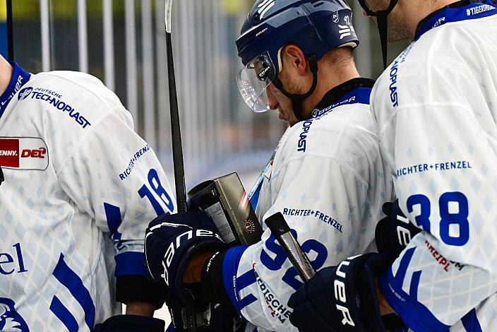 Marcel Brandt (Straubing Tigers) Testspiel Steinbach Black Wings Linz vs Straubing Tigers, Linz AG Eisarena 