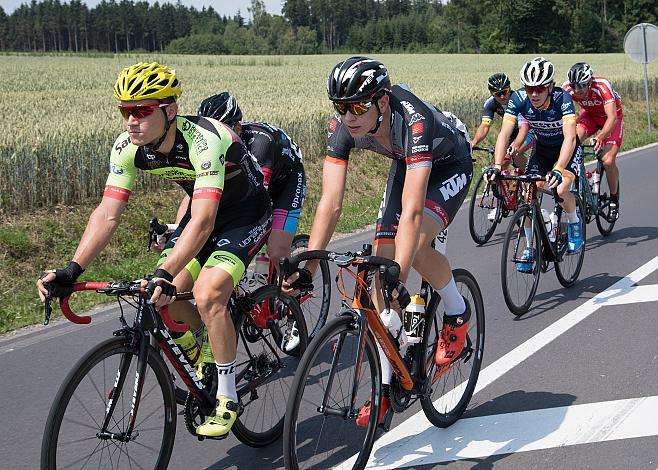Patrick JÃ¤ger (AUT, Team Vorarlberg Santic), Tobias Bayer (Aut, Tirol Cycling Team)  4. Etappe Traun - Ternberg
