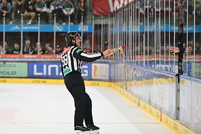 9. Runde ICE, Steinbach Black Wings Linz vs HC Falkensteiner Pustertal, Linz AG Eisarena 