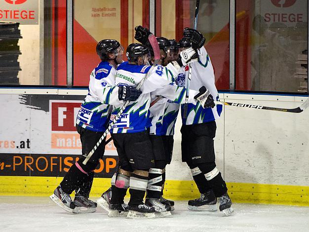 Amstettner, feiert, ECU Amstetten vs EC Win Win Wels