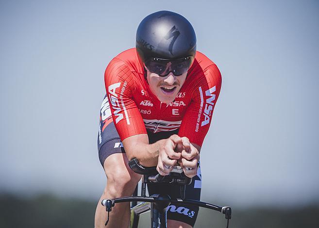 Valentin Götzinger (AUT, Team WSA Graz ARBOE) ÖSTM Einzelzeitfahren,  Lutzmannsburg, Österreichische Staatsmeisterschaft U23, Elite Damen und Herren