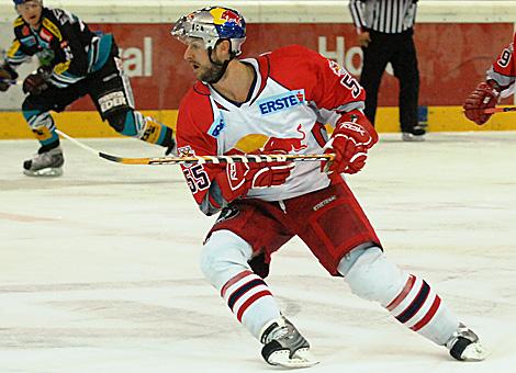 #55 Richard Jackmann, Verteidiger, Red Bulls Salzburg. Stanleycupsieger mit Anaheim, 2006-2007