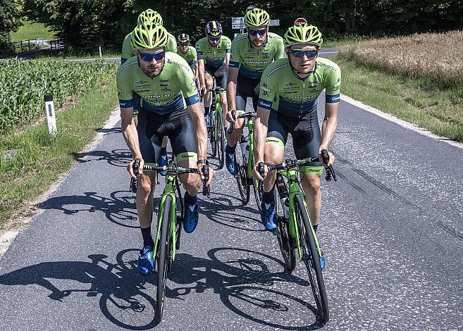 Stefan Brandlmeier (GER, Hrinkow Advarics Cycleang Team), Christopher Hatz (GER, Hrinkow Advarics Cycleang Team), Timon Loderer (GER, Hrinkow Advarics Cycleang), Rennrad in Oberösterreich, Team Hrinkow Advarics Cycleang,  Hrinkow Rennrad