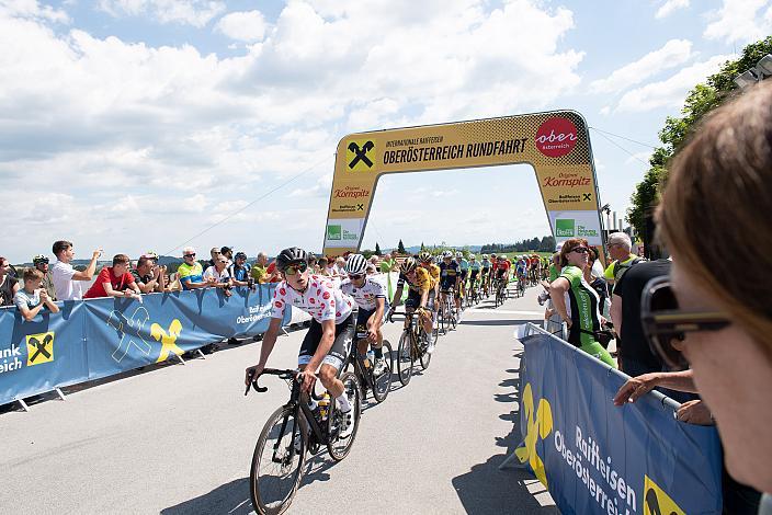 Im Bergtrikot Mike Schuch (NED, ABLOC CT) Eferding - Niederkappel,  Int. Raiffeisen Oberösterreich Rundfahrt UCI Kat. 2.2