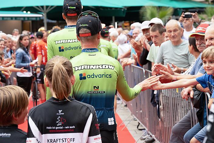 Jaka Primozic (SLO, Hrinkow Advarics) 72. Tour of Austria, Präsentation der Teams, Dornbirn