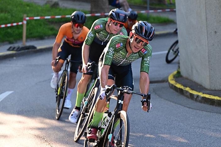 Riccardo Zoidl (AUT, Hrinkow Advarics) an der Spitze des Feldes, 27. Int. ASVÖ - HRINKOW City Kriterium Steyr, Herren Elite, ÖRV, Radsport, Mountainbike, ELITE Rennrad