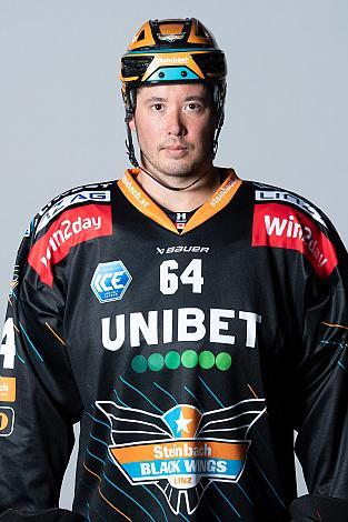Victor Bartley (Steinbach Black Wings Linz) Steinbach Black Wings Linz,  WIn2day ICE Hockey League