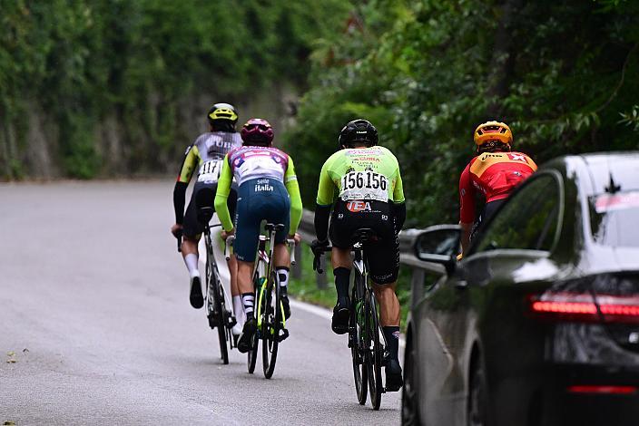 Die Ausreisser mit Kevin Pezzo Rosola (ITA, General Store - Essegibi - F.Lli Curia), Adne Holter (NOR, Uno-X Pro Cycling Team),  Nickolas Zukowsky (CAN, Q36.5 Pro Cycling),   87. Giro del Veneto UCI 1.1 Pro, Verona - Vicenza Monte Berici