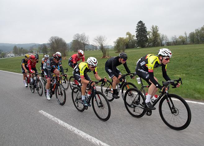 Markus Wildauer (AUT, Team Vorarlberg), Lukas Meiler (GER, Team Vorarlberg) Herren Elite, U23, Radliga, GP Vorarlberg, Nenzing