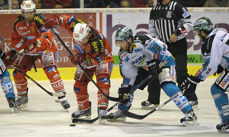 Mike Ouellette, Linz und Thomas Koch, KAC