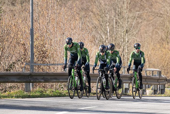 Jonas Rapp (GER, Hrinkow Advarics), Maximilian Kabas (AUT, Hrinkow Advarics), Ziga Horvat (SLO, Hrinkow Advarics), Trainingstag Steyr, Steyr, Team Hrinkow Advarics Cycleang, UCI Continental Team, 
