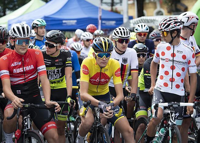 Maximilian Schmidbauer (AUT, Team Ã–sterreich), Roel van Sintmaartensdijk (NED, Willebrord Wil Vooruit)  2. Etappe Rohrbach - Rohrbach, OberÃ¶sterreich Junioren Rundfahrt