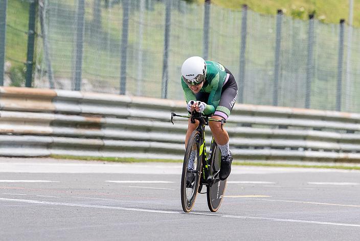 Lydia Ventker (GER, MAXX-Solar Linding Woman Racing RG) Führende der Damen Radliga, MYGYM Race am Salzburg Ring, Zeitfahren, ÖRV RadLiga, Radsport, Radliga, ÖRV, Damen Elite, 