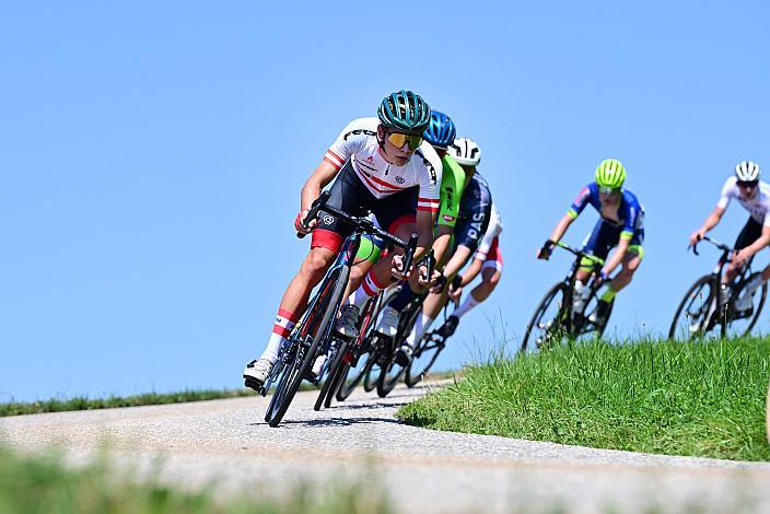 Manolo Wrolich (AUT, Nationalteam Österreich) 3. Etappe Bad Wimsbach - Strass im Attergau, Int. Oberösterreichische Versicherung OÖ Junioren Oberösterreich Rundfahrt