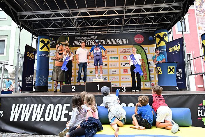 Etappensieger Aaron Dockx (BEL, Alpecin-Deceuninck Development Team) Wels - Aigen - Schlägl, 14. Int. Raiffeisen OÖ-Radrundfahrt UCI Kat. 2.2