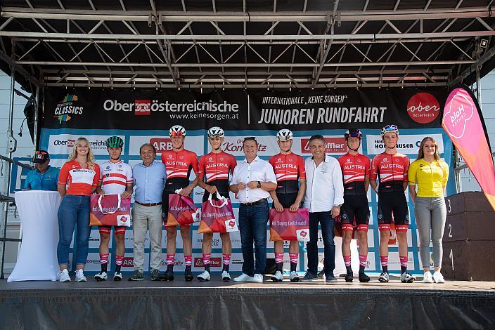 Das Team Österreich Int. "Keine Sorgen" Junioren Rundfahrt UCI Kat. 2.1 MJ