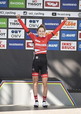 Laura Stigger (AUT) Strassenrennen, Juniorinnen