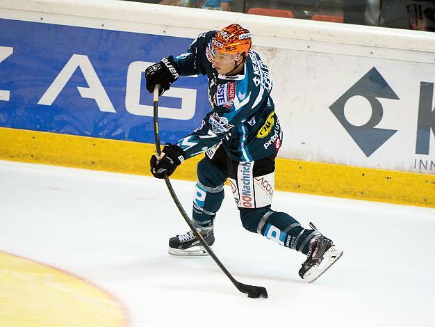 #7 Brian Lebler, Stuermer, Linz, EHC Liwest Black Wings Linz vs Moser Medical Graz 99ers