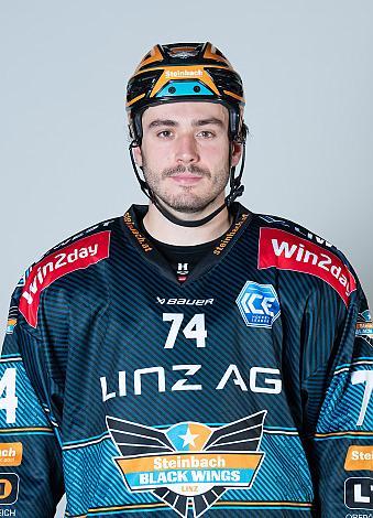 Nico Feldner (Steinbach Black Wings Linz)  Linz, Linz AG Eisarena