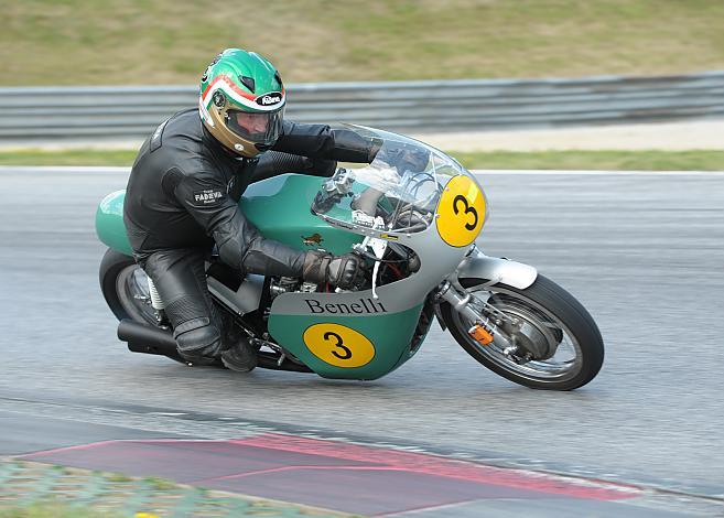 #3 Hans Steinhoegl, AUT, Benelli 500 GP Replica