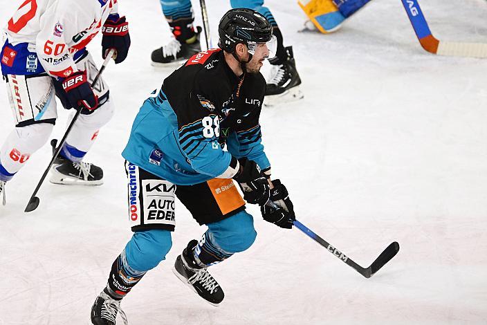 Yohann Aumtu (Steinbach Black Wings Linz,  33. Runde ICE, Steinbach Black Wings Linz vs HC Innsbruck, Linz AG Eisarena 
